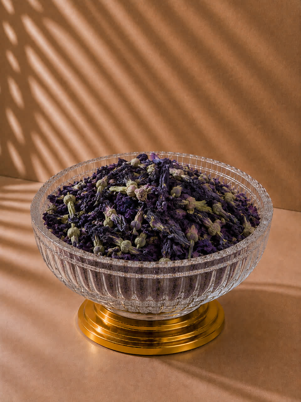 گل ختمی خشک بنفش(پنیرک)